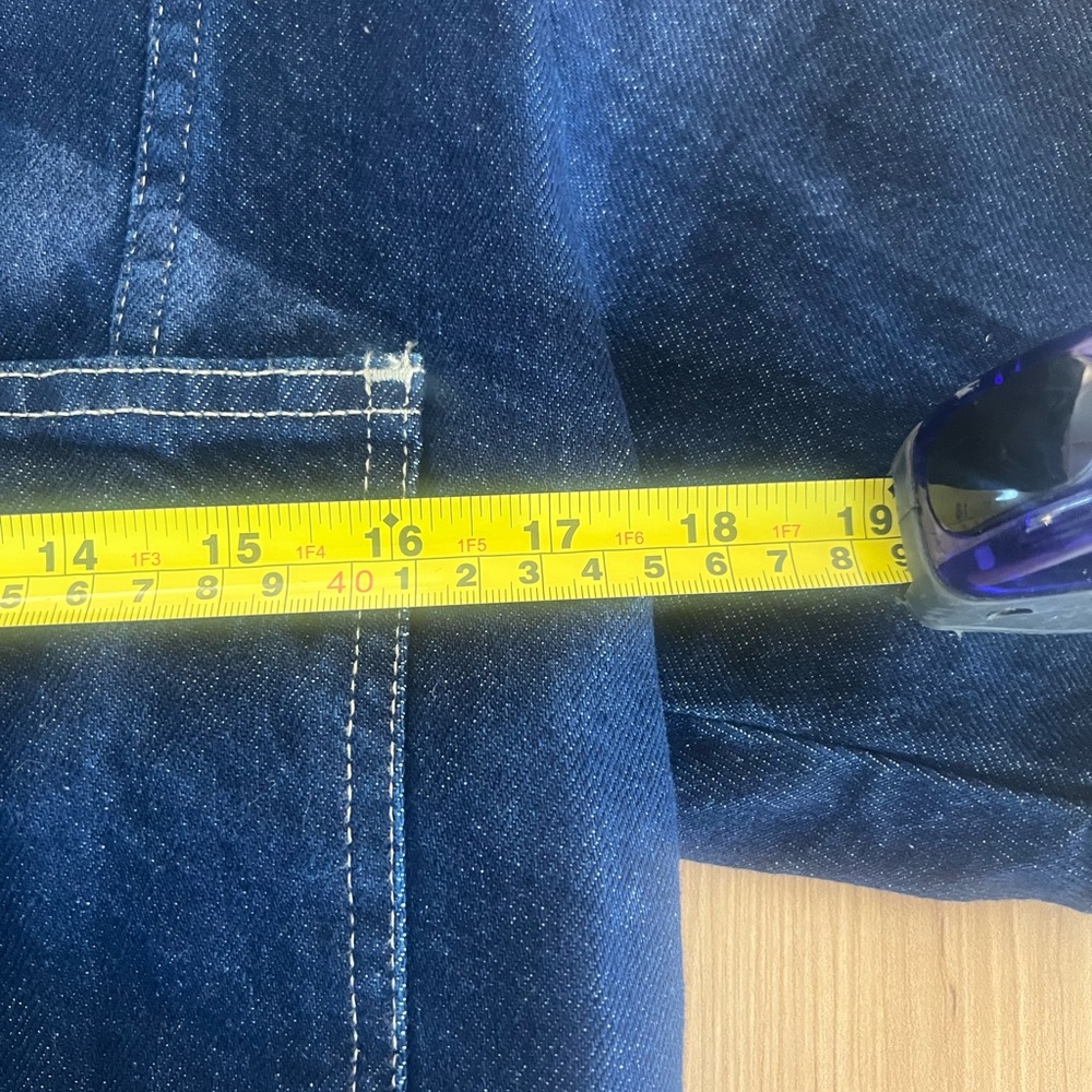 Denim Crop Top - Picture 7 of 8
